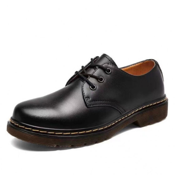 Cross-border plus size 1461 Martin Boots Trend 3-hole Low-cut Men's Shoes Round Toe Casual Workwear Fashion Men's and Women's Ankle Boots