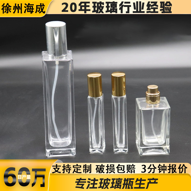 Quality glass perfume