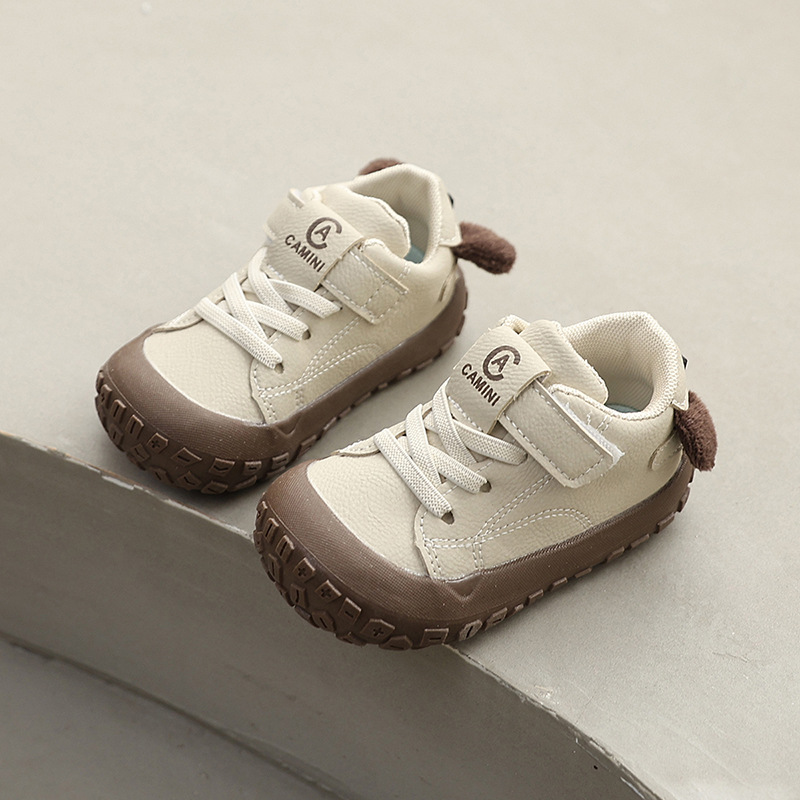 Sapatos infantis de sola macia, antiderrapantes, estilo casual e confortável para primavera e outono._voghion.com