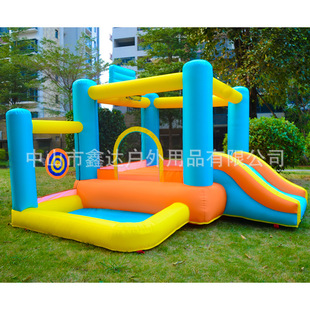 Children's Indoor and Outdoor Inflatable Slide, Jumping House, Inflatable Trampoline, Children's Play Pool