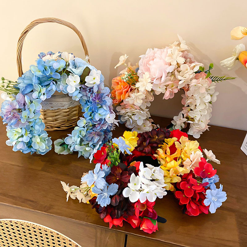 933g Weight Hair Band Hair Accessories Type 1 Piece Quantity Daily Occasion Cloth Material Flower Pattern All Seasons Season Women's Gender Sweet Style Sweet Women's Flower Cloth Hair Band 2