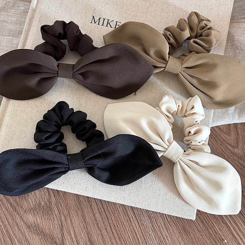 Women's Simple Style Bow Knot Cloth Hair Tie display picture 5