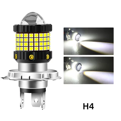 Led Headlight H4 P15D Ba20D: Motorcycle headlights, headlights - h4-off-white