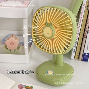 Wholesale Small Fan Desktop Handheld Portable Rechargeable Office Class Desk Fan Cute Mini Fan Others