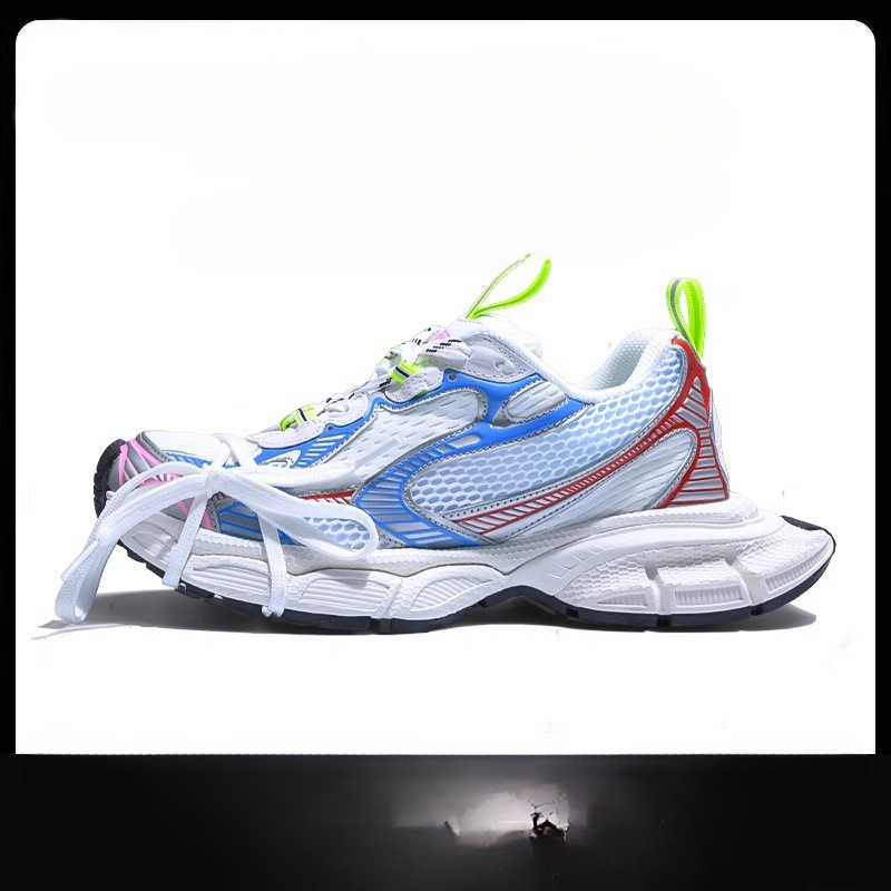 3XL-화이트 레드 블루