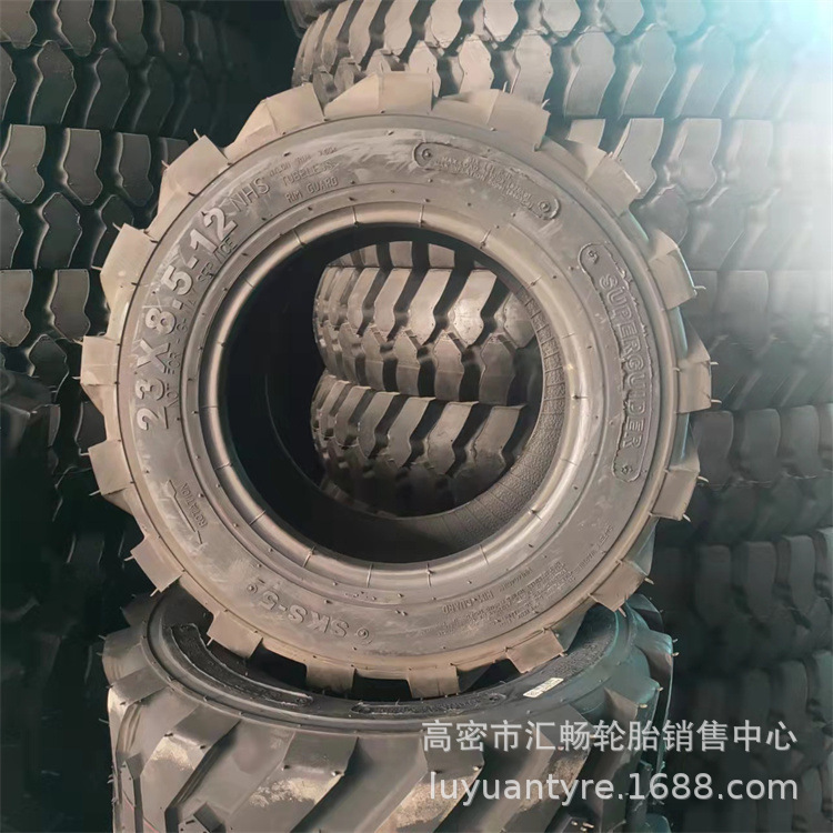 23x8.5-12 滑移装载机轮胎 23*8.5-12 工程平地机轮胎
