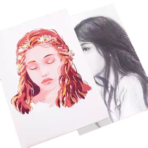 Professional sketchbook A4 8k 16k student-specific art drawing coil book portable painting sketchbook wholesale