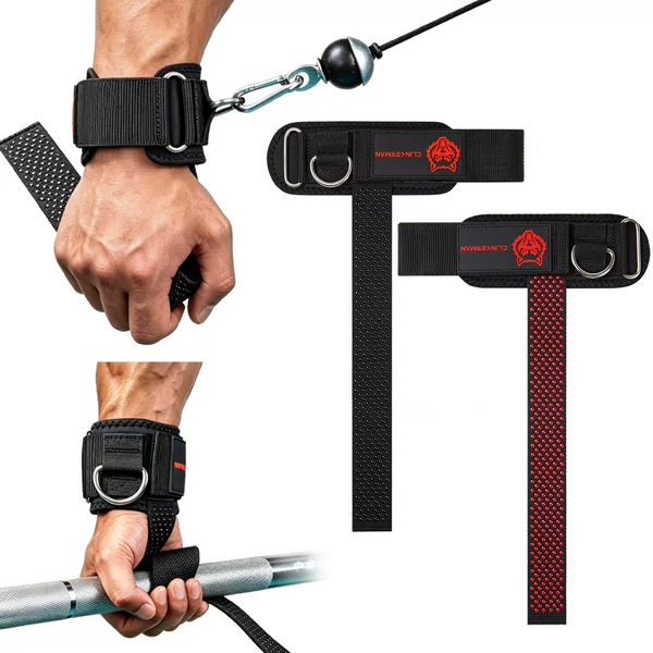Gantry Wrist Straps, Fitness Deadlift Assist Straps, Arm Training Anti-Slip Strength Training Stretch Straps, Wrist Support Straps