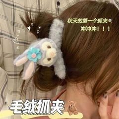 Cartoon Star with Rabbit Ears Headband Cute Plush Headband Face Wiping Hair Band Lina Belle Hair Pin Hair Accessory Wholesale