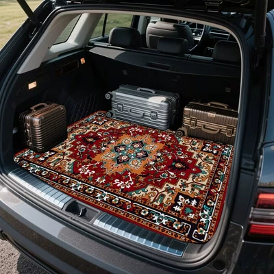 decorative storage mat, dirt-resistant crystal | Trunk Mat - general-purpose-car-trunk-mat-7-75100cmcustomizable-size-and-pattern