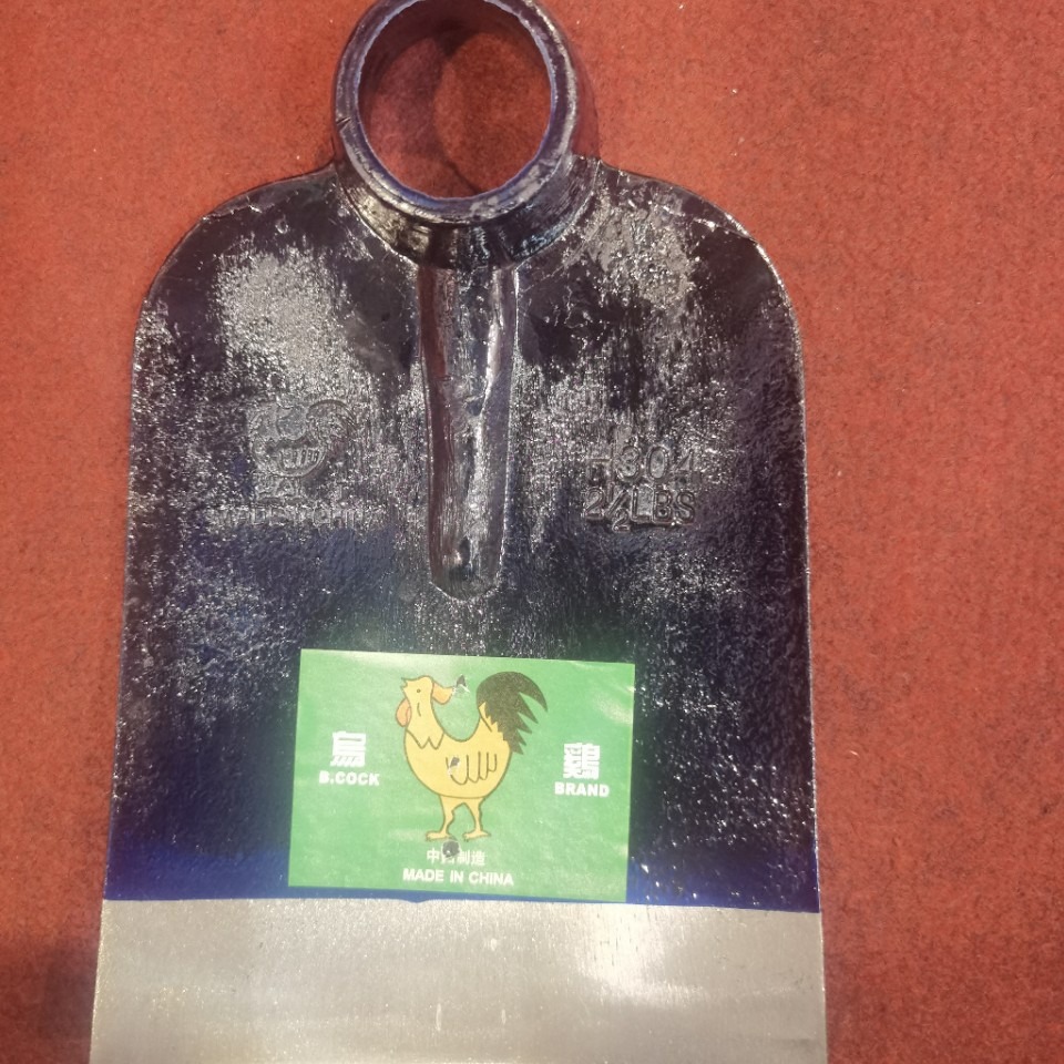 乌鸡锄头钢镐刨地锹锻打一体锄