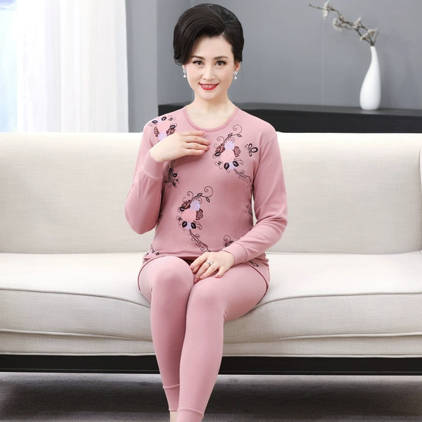 Lotus root powder Zhiqiu round neck