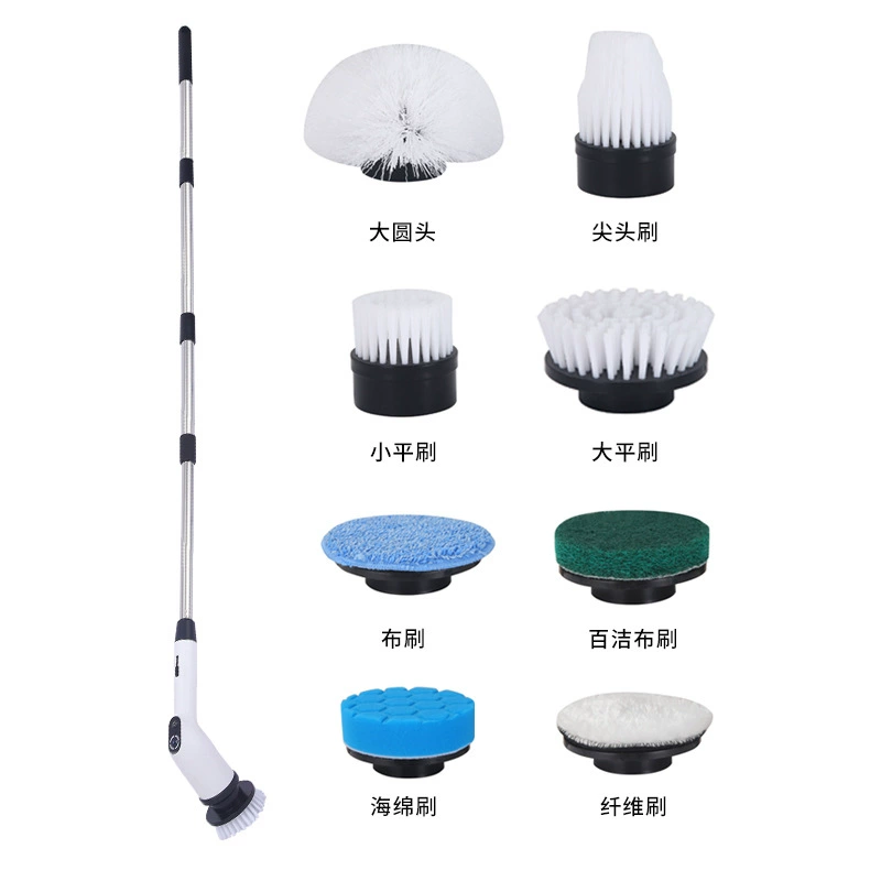 Universal handheld electric hygienic brush, mop