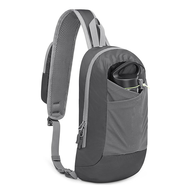 Amazon nueva mochila de hombro blindaje mochila de hombro ligera mochila de pecho para viajar y correr