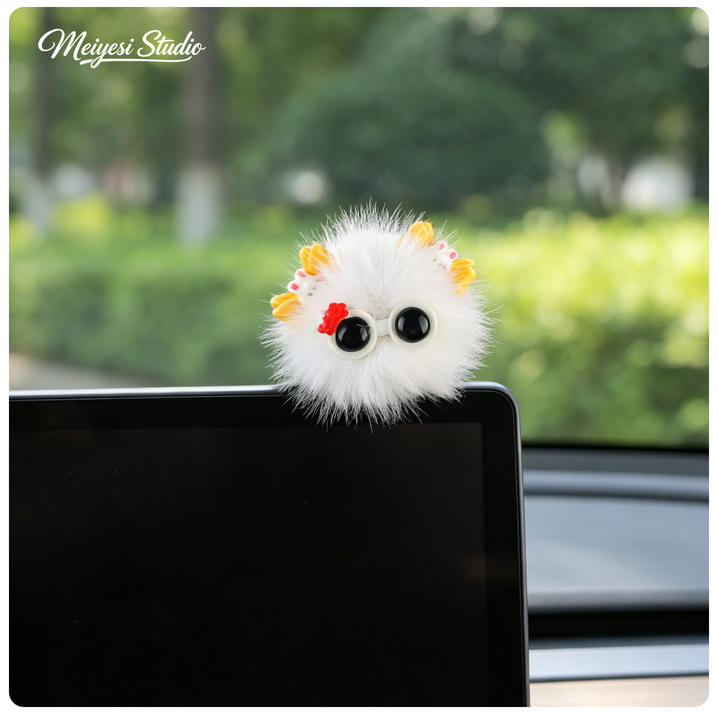 Nuevo elfo de carbón peluche pin de pelo accesorios agujeros zapatos bolsas decoración llaveros peluche adornos para automóviles