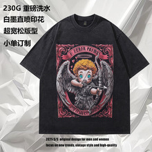 ŷ����T����ͨ��ɫ����ӡ������ˮϴ��Ů230t��ڿ���С����Ȥζ