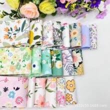 40片植物花朵长条果冻卷布 DIY手工布组 跨境爆款 适用于缝纫工艺