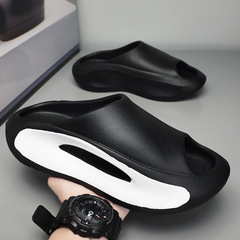 Cross-border slippers for men 2023 new style summer casual beach sandals outdoor crossing south 45 anti-slip thick bottom stepping on shit 