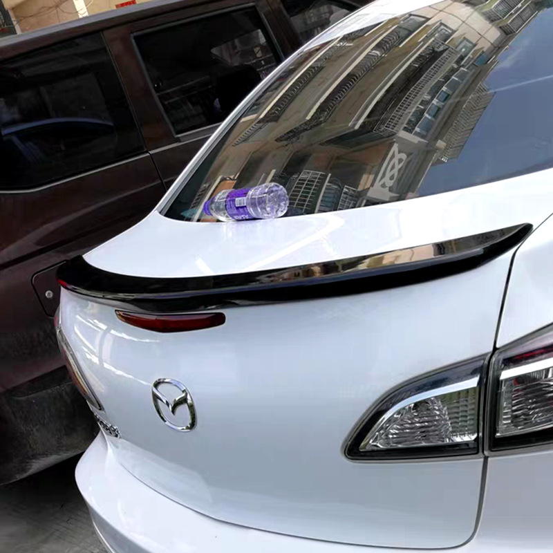 Suitable for 2011-2013 Mazda 3 Starling Rear Wing M3 Starling Special Modified Punch-Free Pressure Rear Wing