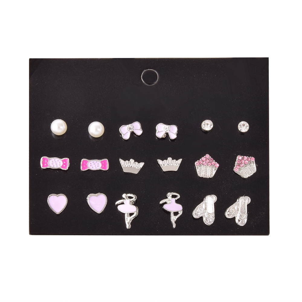 Fashion Dripping Earrings Set Wholesale display picture 5