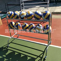 Тележка для мячей, мобильная тележка для мячей, простая тележка для мячей из нержавеющей стали, баскетбольная тележка, тележка для мячей