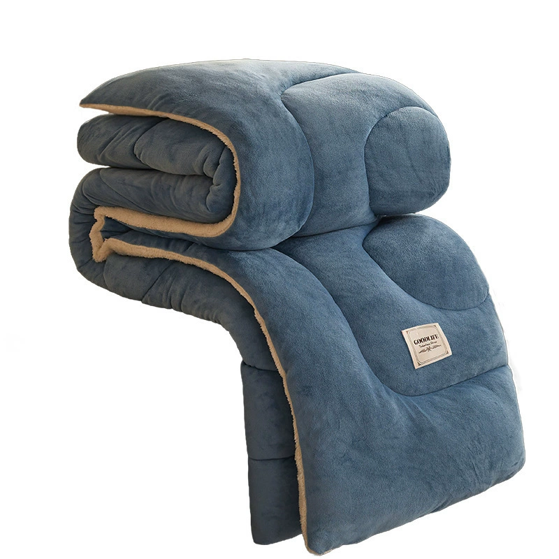 (Wholesale), warm winter warm jeans, velvet double-sided coral demi-season duvet, bedding