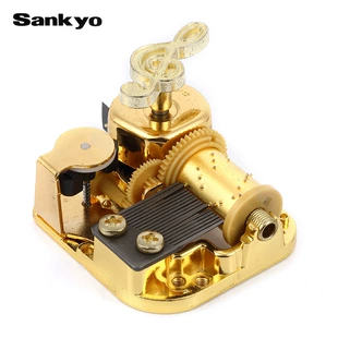 Механизм для музыкальной шкатулки sankyo 21FG03NS позолота защита от обратного хода