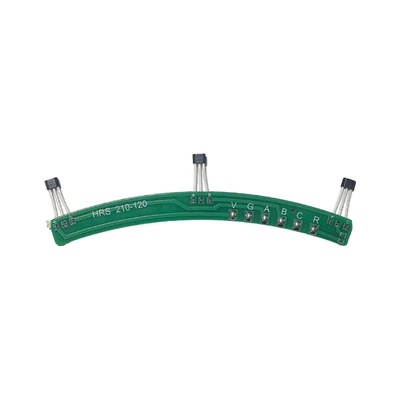 Two-wheel green source new national standard motor 210 universal motor Hall plate element Hall sensor belt plate belt line (Elektron komponentlər) - 210-motor-hall-board-5-wires-without-resistor