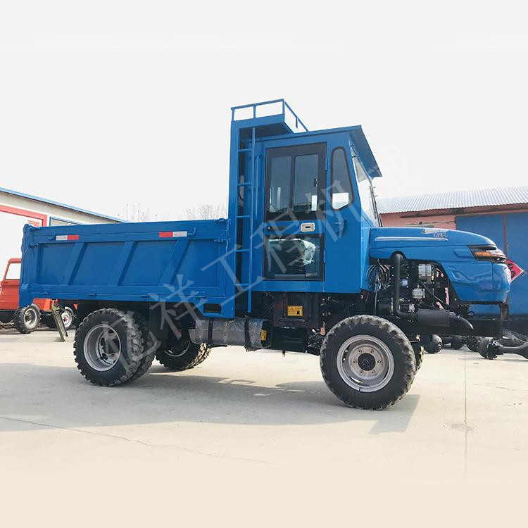 小型四缸四驱爬山虎 液压翻斗自卸四驱农用车 四轮四不像运输车