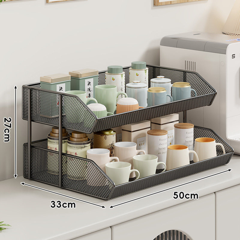 Estante Organizador de Escritorio Multicapa para Escritorio y Cocina