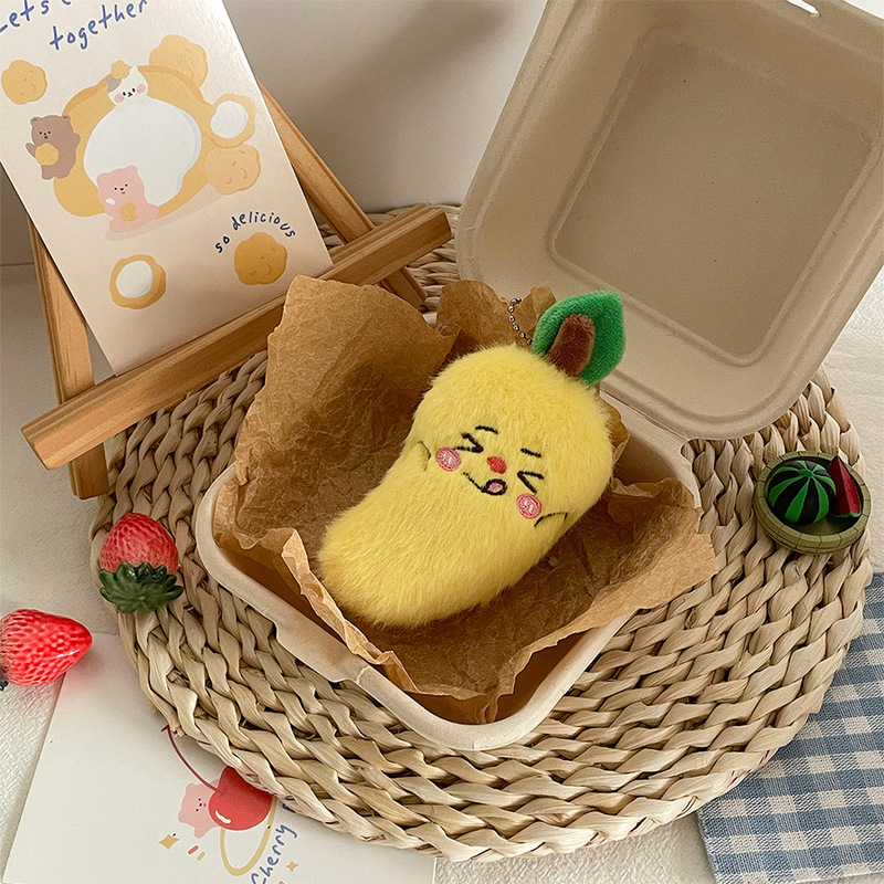 原创可爱创意甜品系列毛绒挂件美食公仔玩偶包包挂饰节日礼物批发|undefined