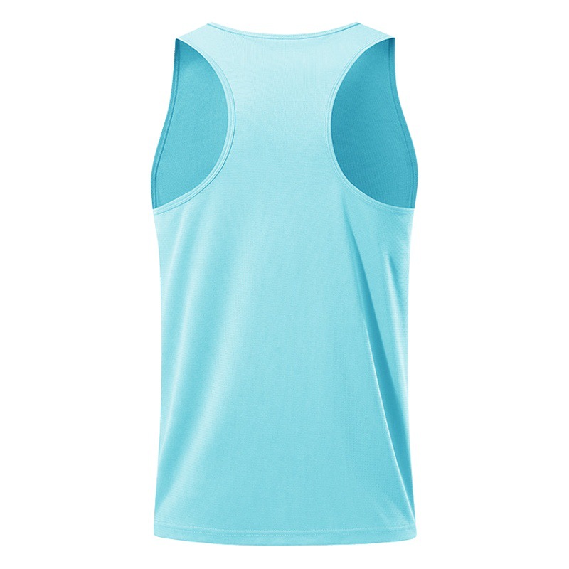 Chaleco deportivo de baloncesto para hombres corriendo chaleco sin mangas de secado rápido suelto casual transpirable maratón pista y campo entrenamiento superior image 1