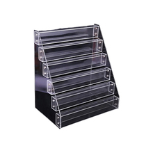 亚克力展示泡泡玛特透明u形塑料高透亚克力置物增高展示架