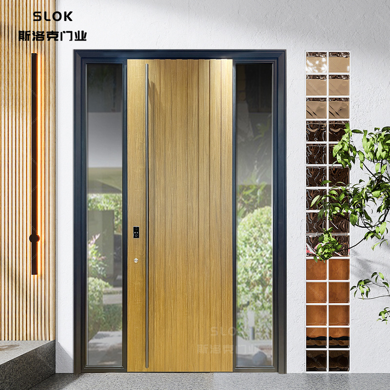 맞춤형 유리문 인기 모델 SLK03 [모든 스타일과 크기를 맞춤 설정할 수 있습니다]