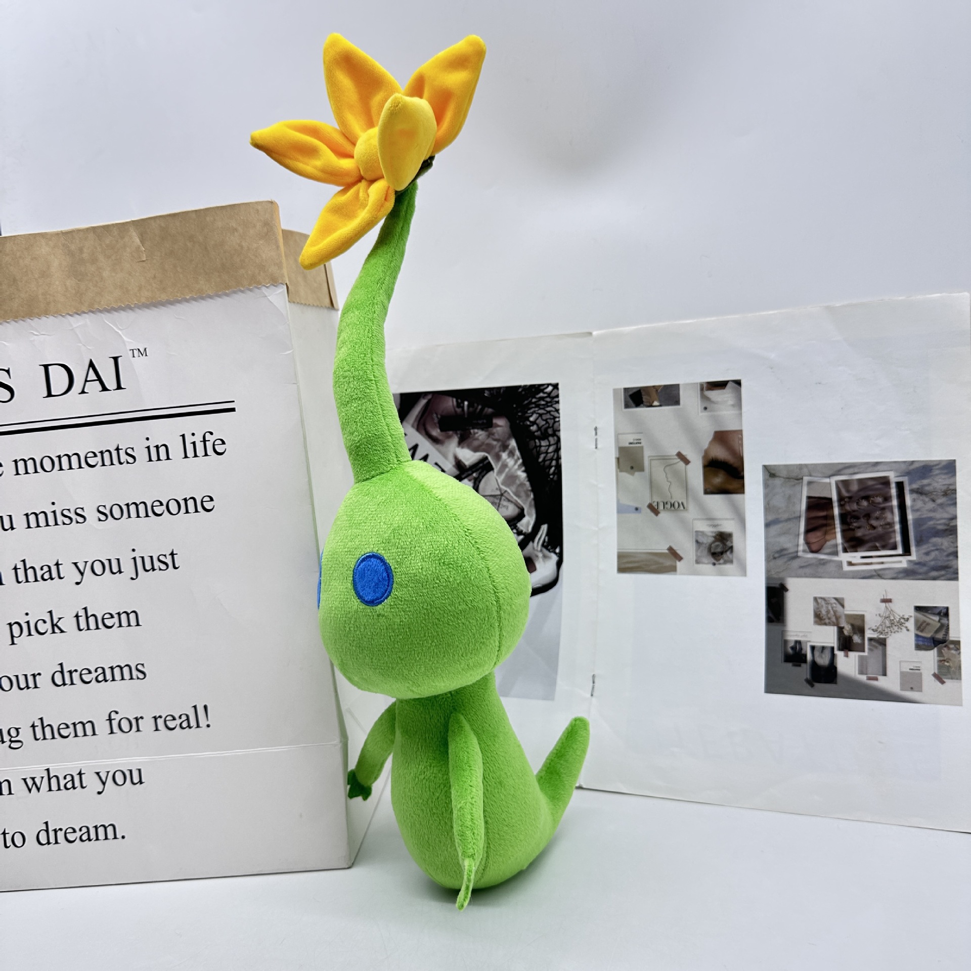Sdoganamento transfrontaliero viola pikmin peluche ghiaccio pikmin 4 peluche bambola giocattolo_voghion.com
