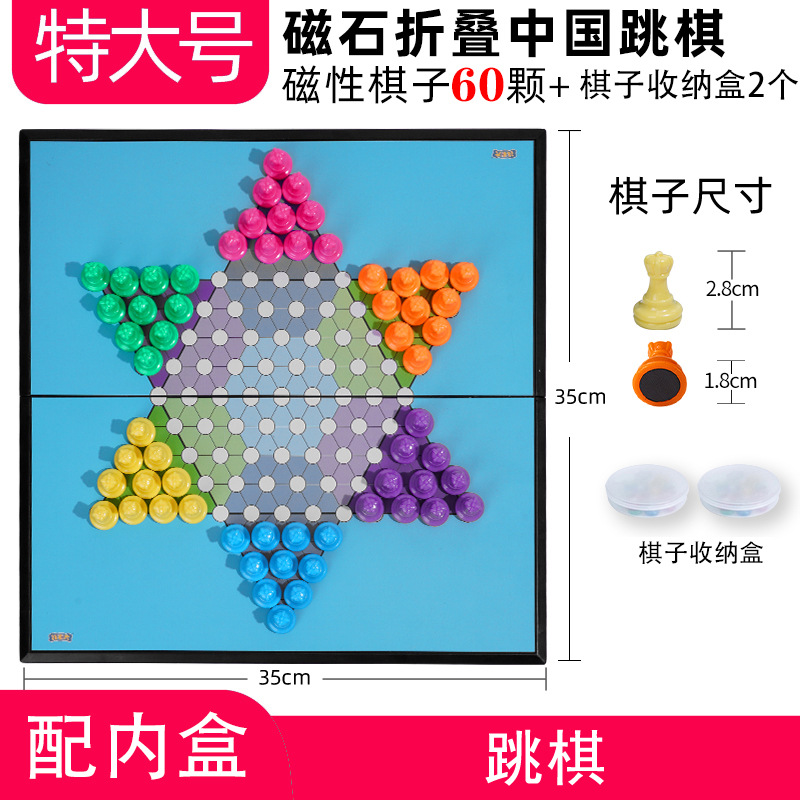 [Extra large checkers + inner box]
