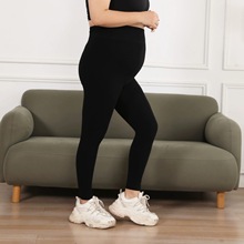 秋冬爆款高弹加肥加大码胖MM打底裤玉米腰亲肤莫代尔紧身裤九分裤
