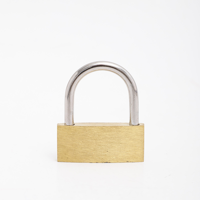 Cerradura de latón ultrafina resistente al agua candado sólido ventana antirrobo puerta de gabinete cerradura de bolsa cerradura de seguridad cerradura de cobre al por mayor núcleo de cerradura