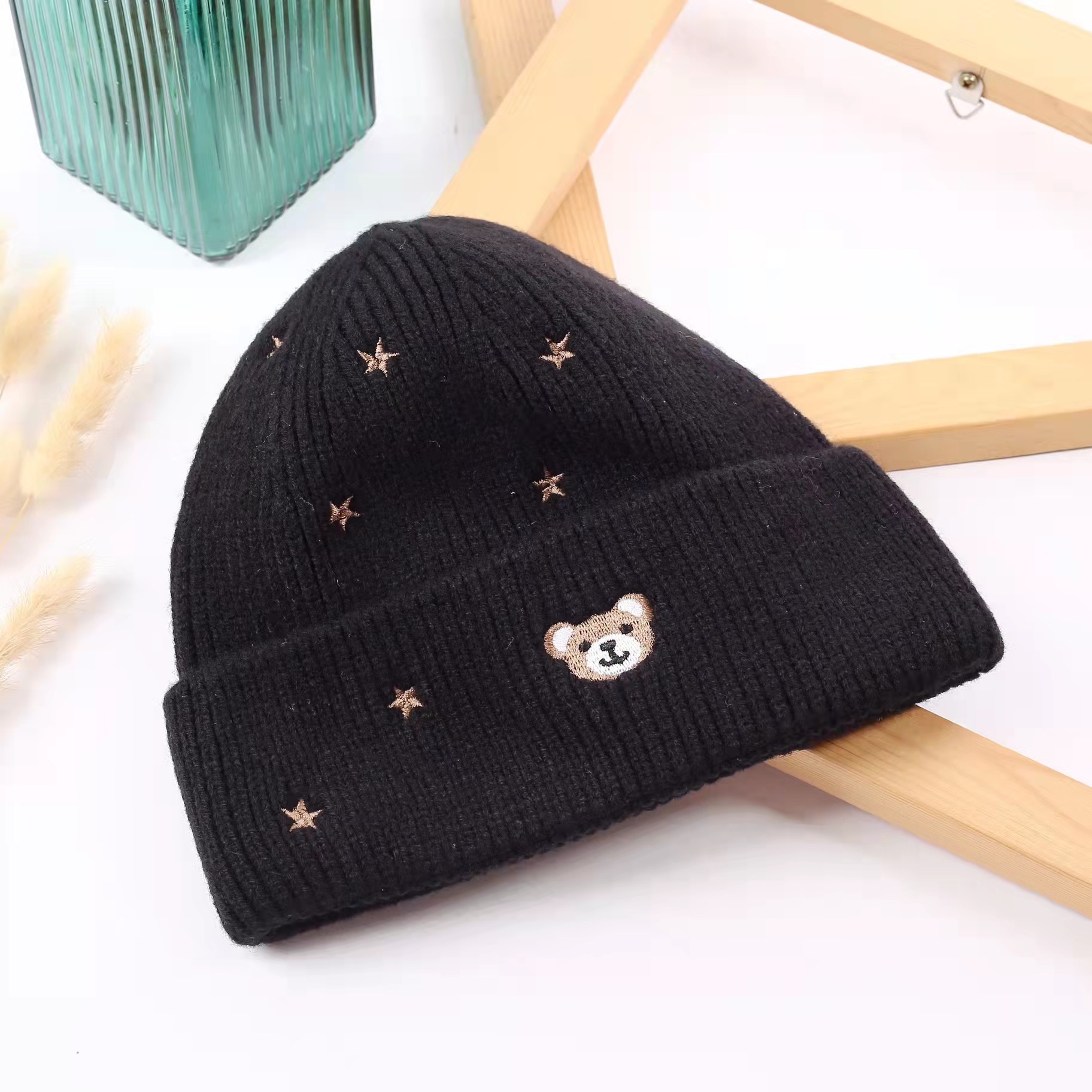 Teddy Bear Knitted Hat 6
