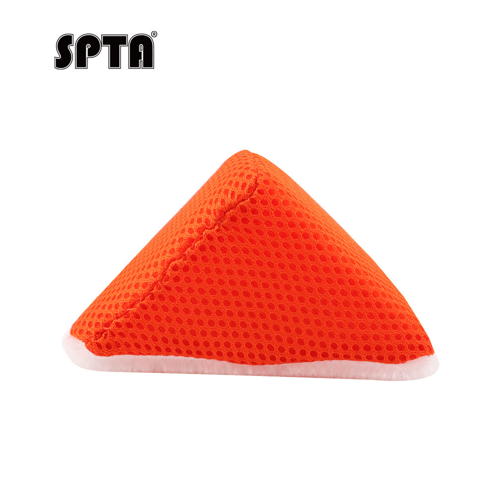SPTA 자동차 실내 세척 스펀지 가죽 관리 및 유지 보수 스펀지 섬유 삼각 스펀지