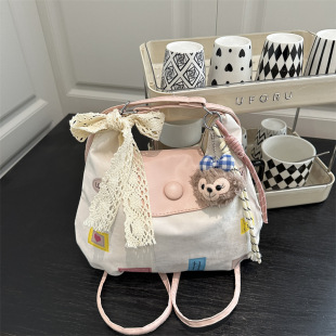 Women's High-Looking Backpack 2025 Spring and Summer New Versatile Ins High-End Sense of Style School Bag