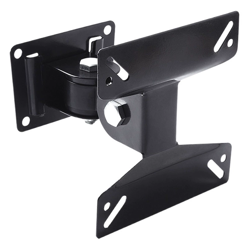 Кронштейн для монитора компьютера 14-24 дюймов, утолщенная настенная стойка для ЖК-телевизора, регулируемый вращающийся кронштейн для телевизора