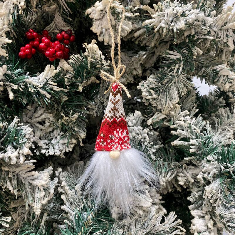 クリスマスの装飾用品のアイデアの新しいニットの小さいハンガーのクリスマスの酒の瓶の帽子のセットのレストランの酒の瓶の装飾品|undefined