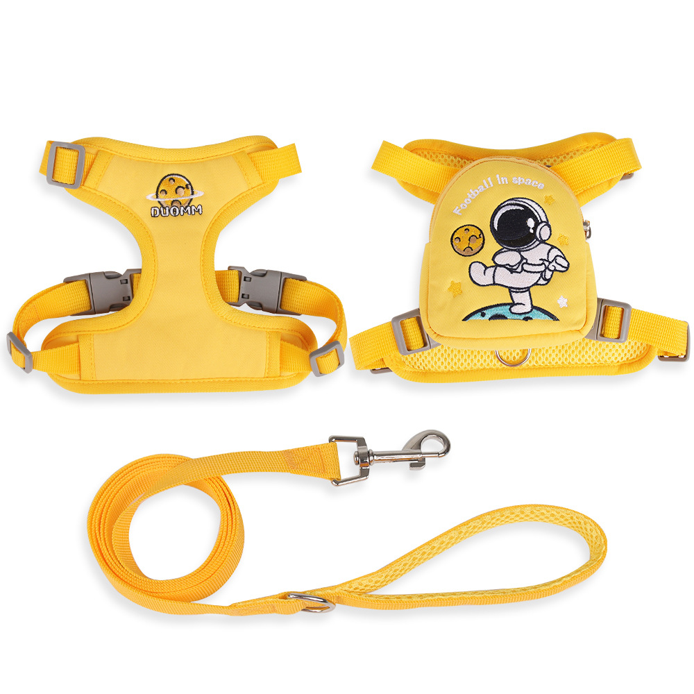 Nueva mascota pecho Correa chaleco mascota pequeño trasero pequeño perro caminando perro cuerda perro Correa en stock