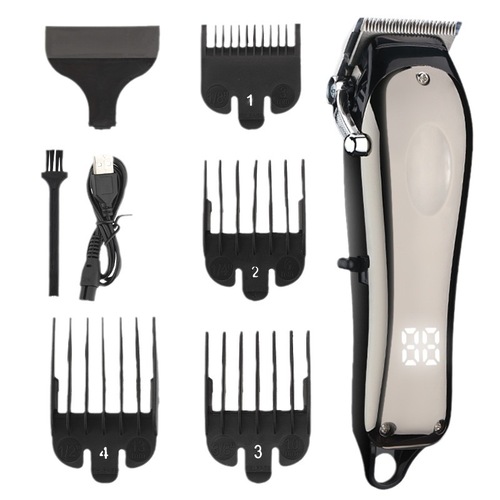 Professional electric hair clipper hair salon barber shop shaver usb rechargeable bald artifact electric clipper