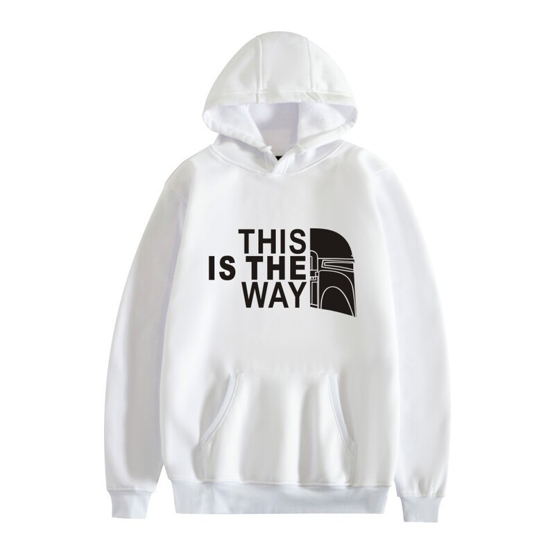 Street vova star wars long-sleeved hooded sweater casual loose men's and women's tops european and american popular one-piece delivery