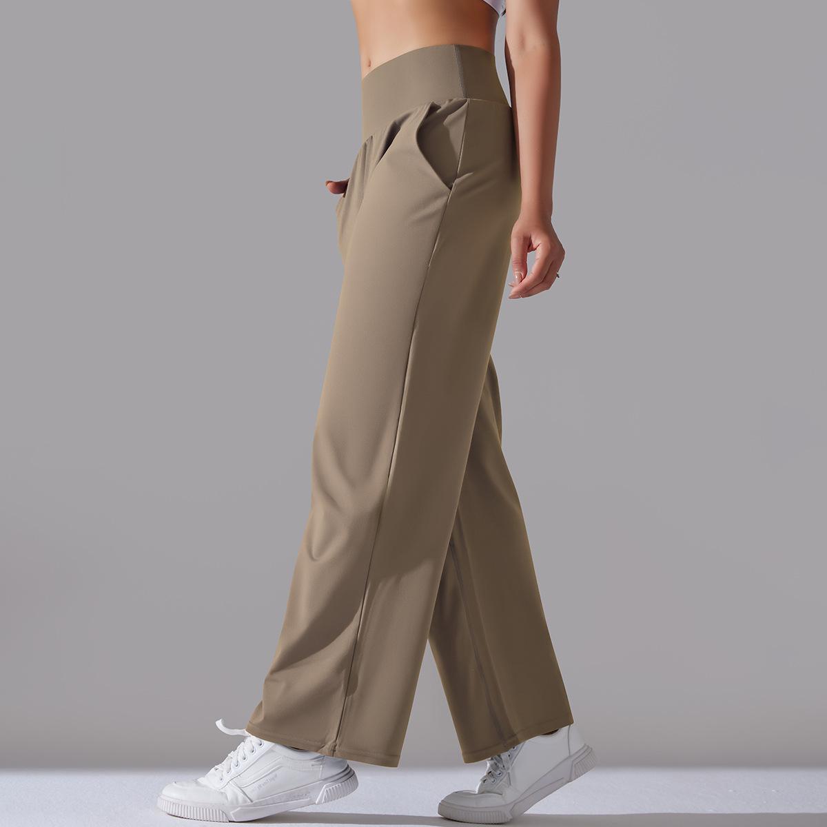 Simple Style Solid Color Active Bottoms Nylon Cotton Blend Casual Pants Activewear display picture 9