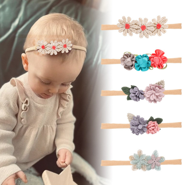 Children's elastic retro headband