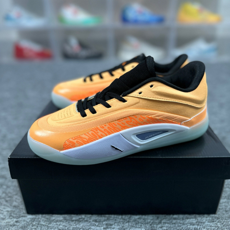Pure Original Zion 4 "Fat Tiger" Zion 4th Generation Practical Basketball Shoes, Cushioning, Anti-Slip, Unisex Casual Sports Shoes, Training Shoes Pure Original Zion 4 "Fat Tiger" Zion 4th Generation Practical Basketball Shoes, Cushioning, Anti-Slip, Unisex Casual Sports Shoes, Training Shoes