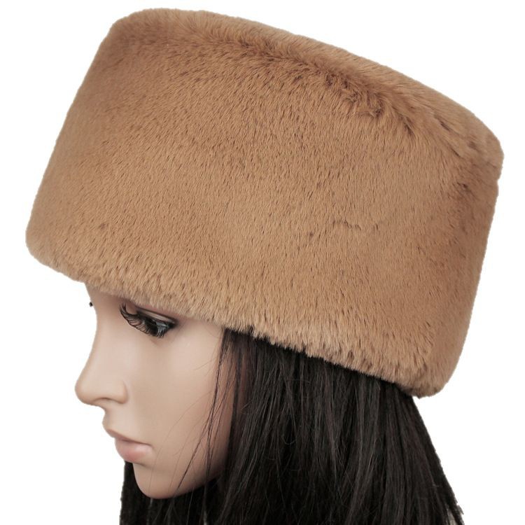 Sombrero de peluche de otoño e invierno para mujer, cálido y sombrero de madre, coreano, casual, salvaje, suave, niña, cálido, sombrero de otoño e invierno para mujer